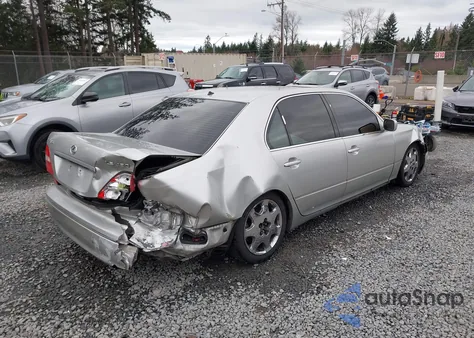 2002 Lexus Ls 430 z USA, uszkodzony, nr VIN JTHBN30F920077290